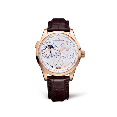 Pink Gold Men Watch Manual winding Duom tre Quanti me Lunaire