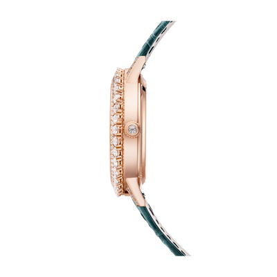 動作品 D&G ゴールド ストーン付き 腕時計 NIGHT&DAY 定価7万円 ピンクゴールド製レディースウォッチ ダズリング・ランデヴー