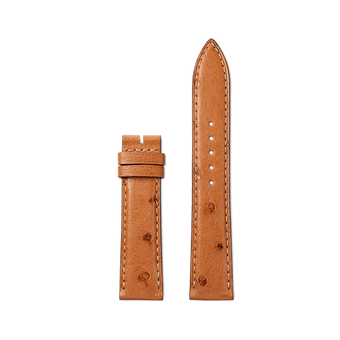 19mm ostrich watch strap hot sale