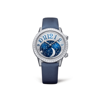 White Gold Ladies Watch Automatic, self-winding Rendez-Vous Moon