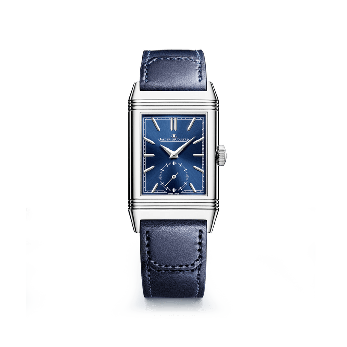 Stainless Steel Men Watch Manual winding Reverso Tribute Small Seconds ...