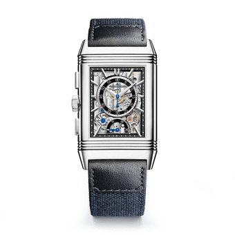 Stainless Steel Men Watch Manual winding Reverso Tribute