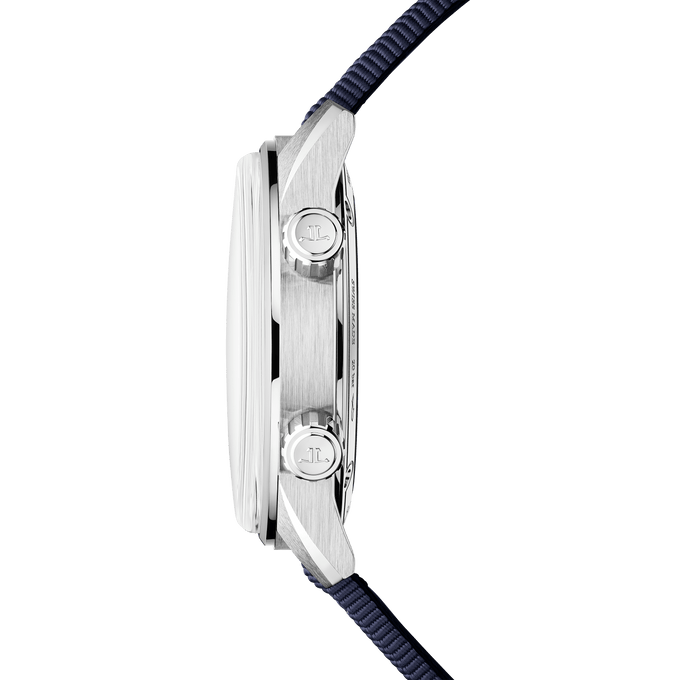 Jaeger-LeCoultre Polaris Date Q9128981: Two crowns control the time and internal rotating bezel.