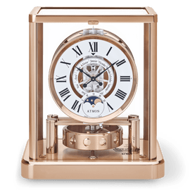 Rhodium-plated brass Unisex Watch Perpetual movement Atmos 