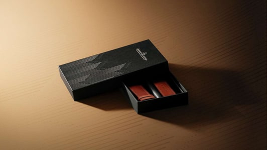 Asset of Gift Wrapping for straps by Jaeger-LeCoultre from the Art of Gifting of Holiday Season