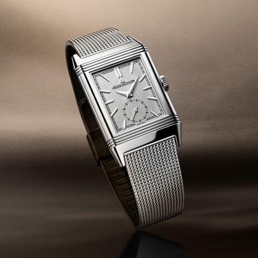 White Gold Reverso Tribute Monoface Small Seconds Man Watch
