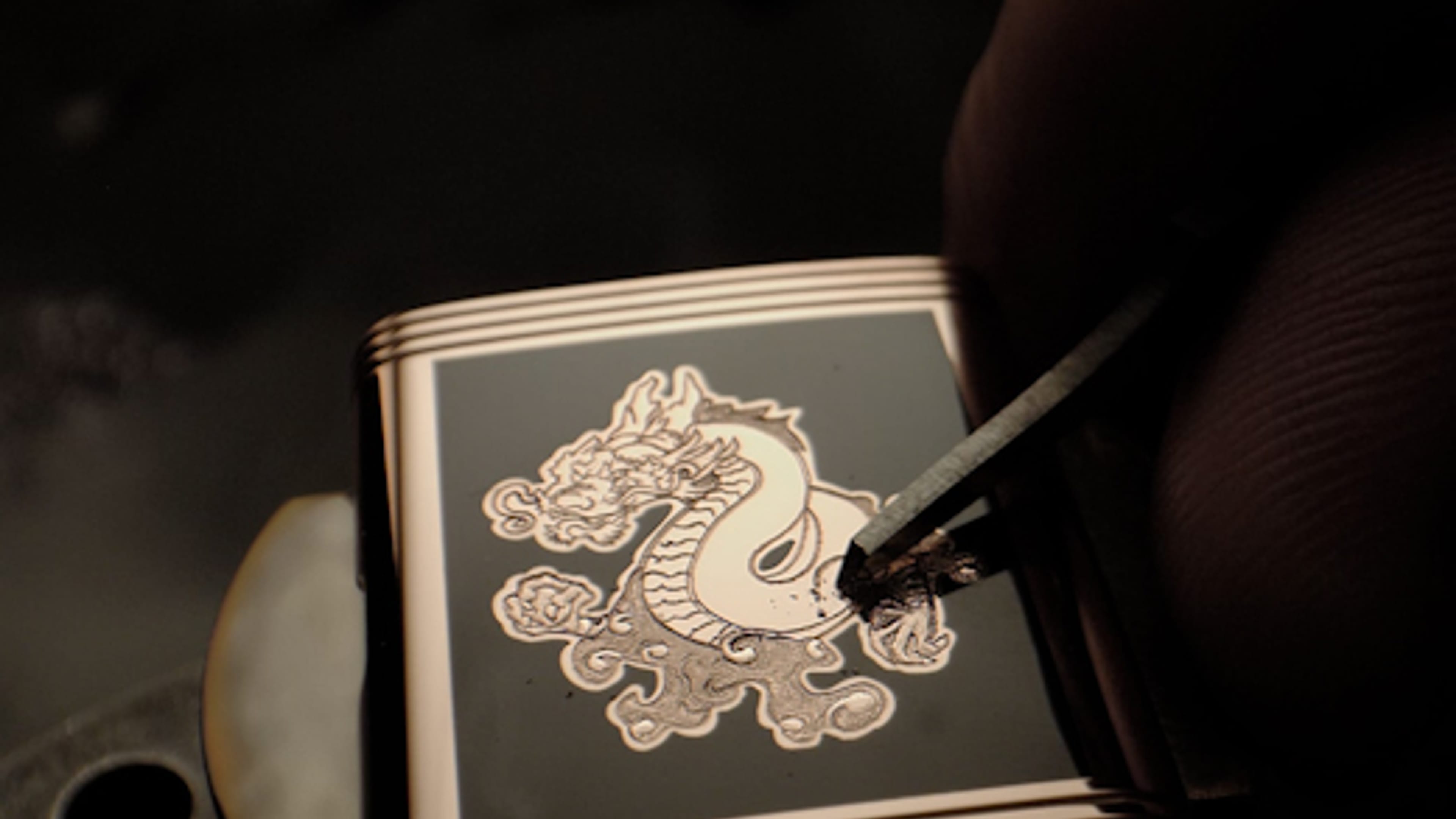 Reverso Tribute Enamel Dragon Jaeger LeCoultre