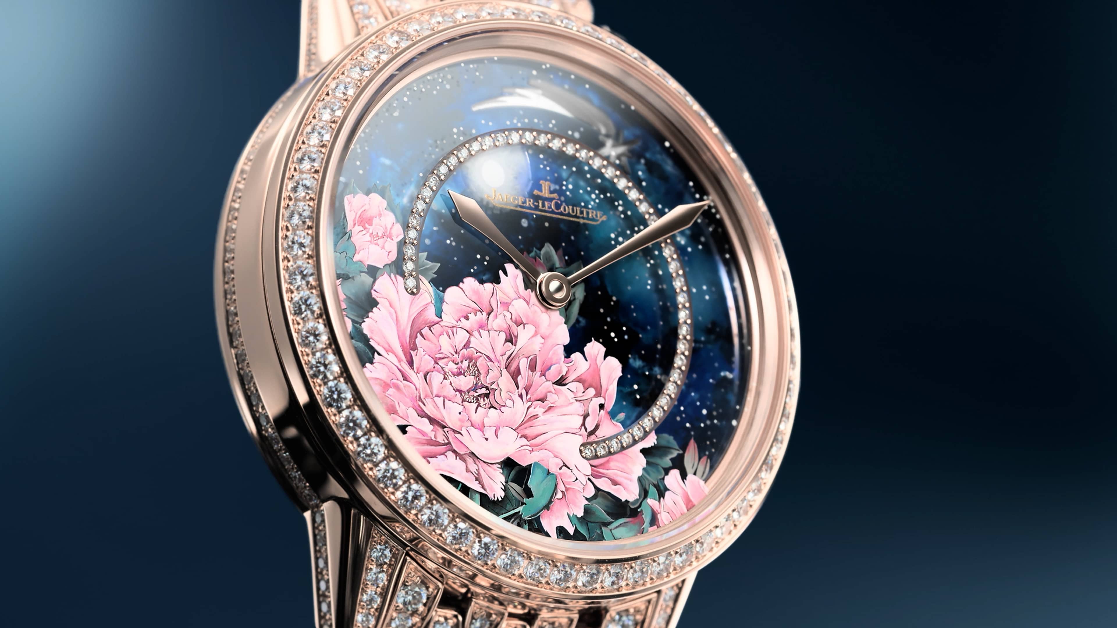 Pink Gold Rendez-Vous Shooting Star Woman Watch Q36423C3 | Jaeger